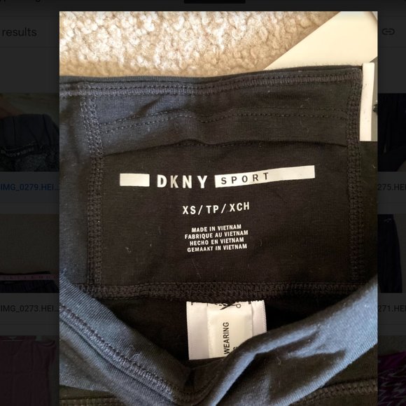 DNKY Black Sport Leggings - Picture 4 of 4